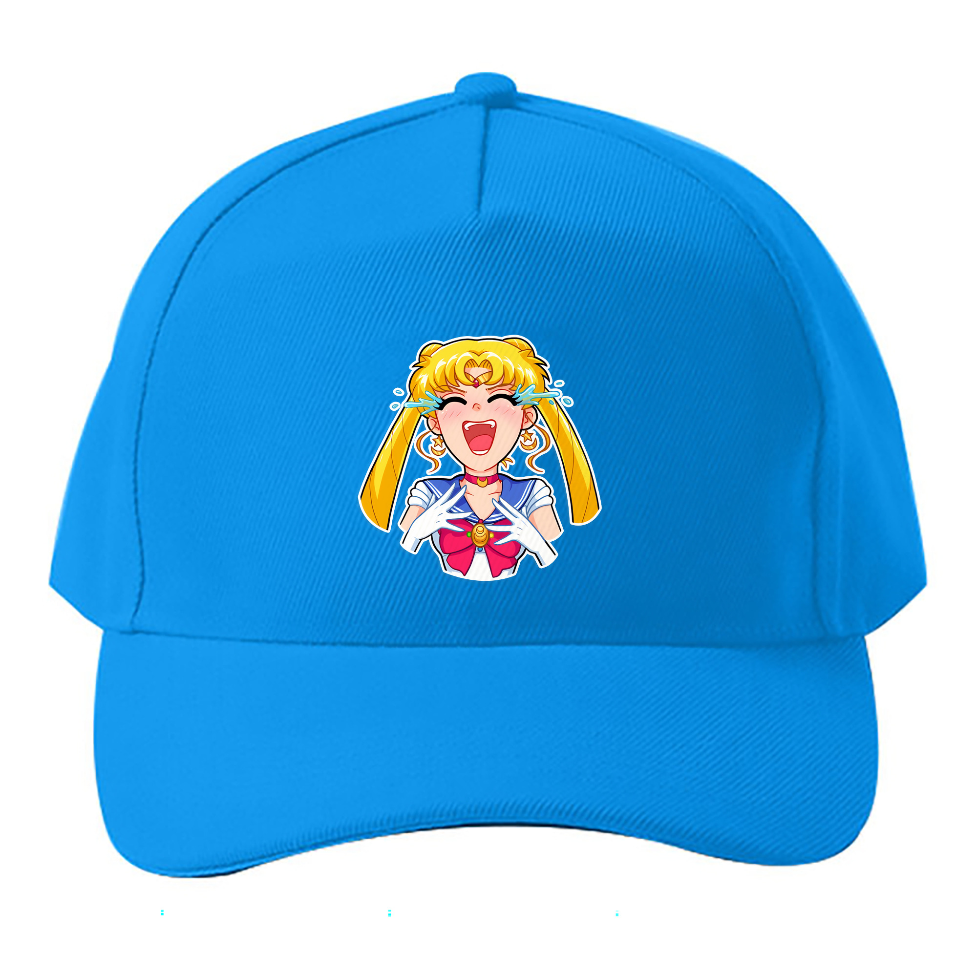 （画像用） 美少女戦士セーラームーン 月野 うさぎ つきの うさぎ Sailor Moon Tsukino Usagi ベースボールキャップ 綿100％ 男女兼用 帽子 スポーツ